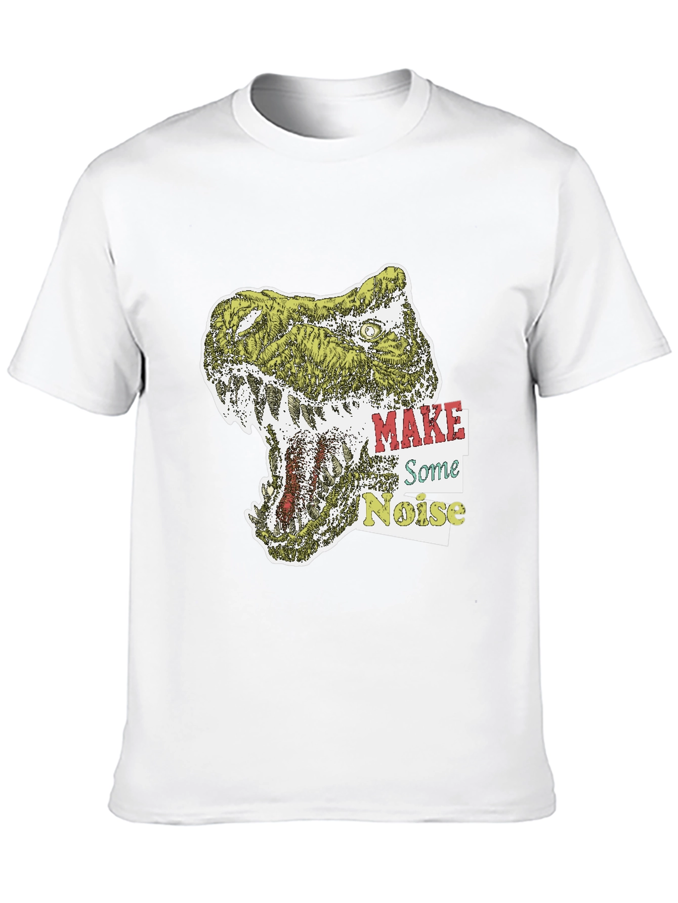 Dino Roar Graphic Tee - Make Some Noise T-Shirt