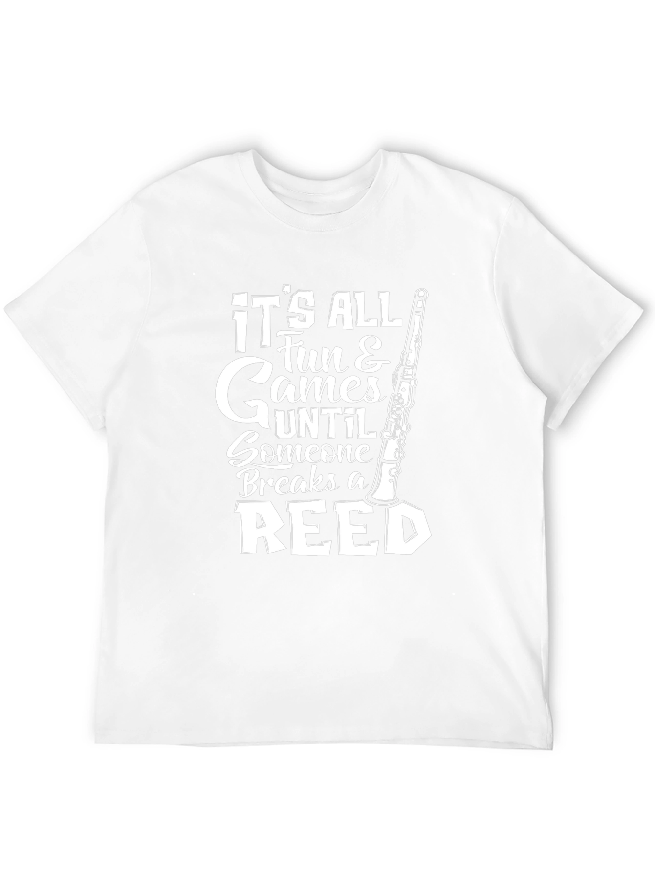 Funny Oboe T-Shirt - Its All Fun & Games