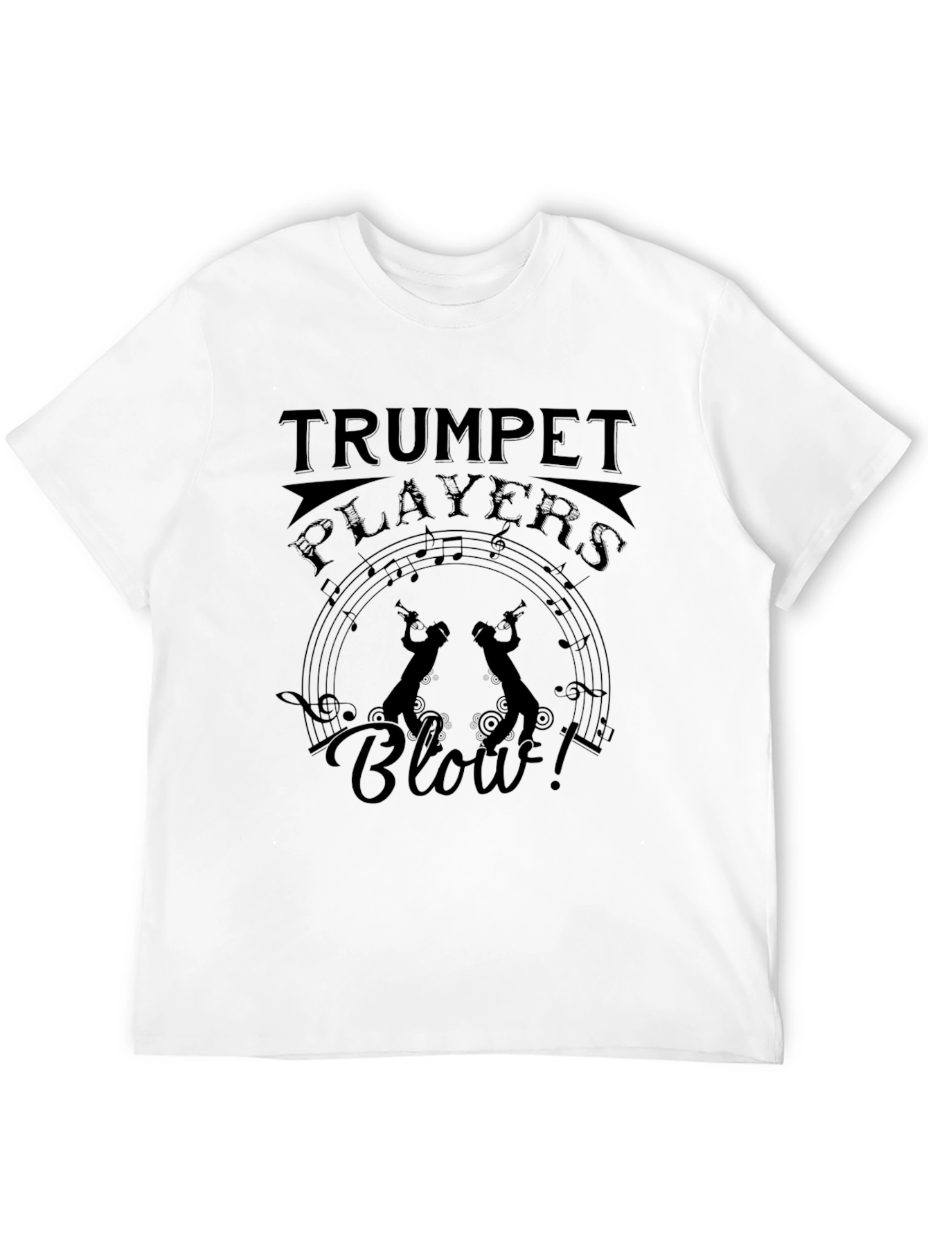Trumpet Players Blow! Graphic Tee