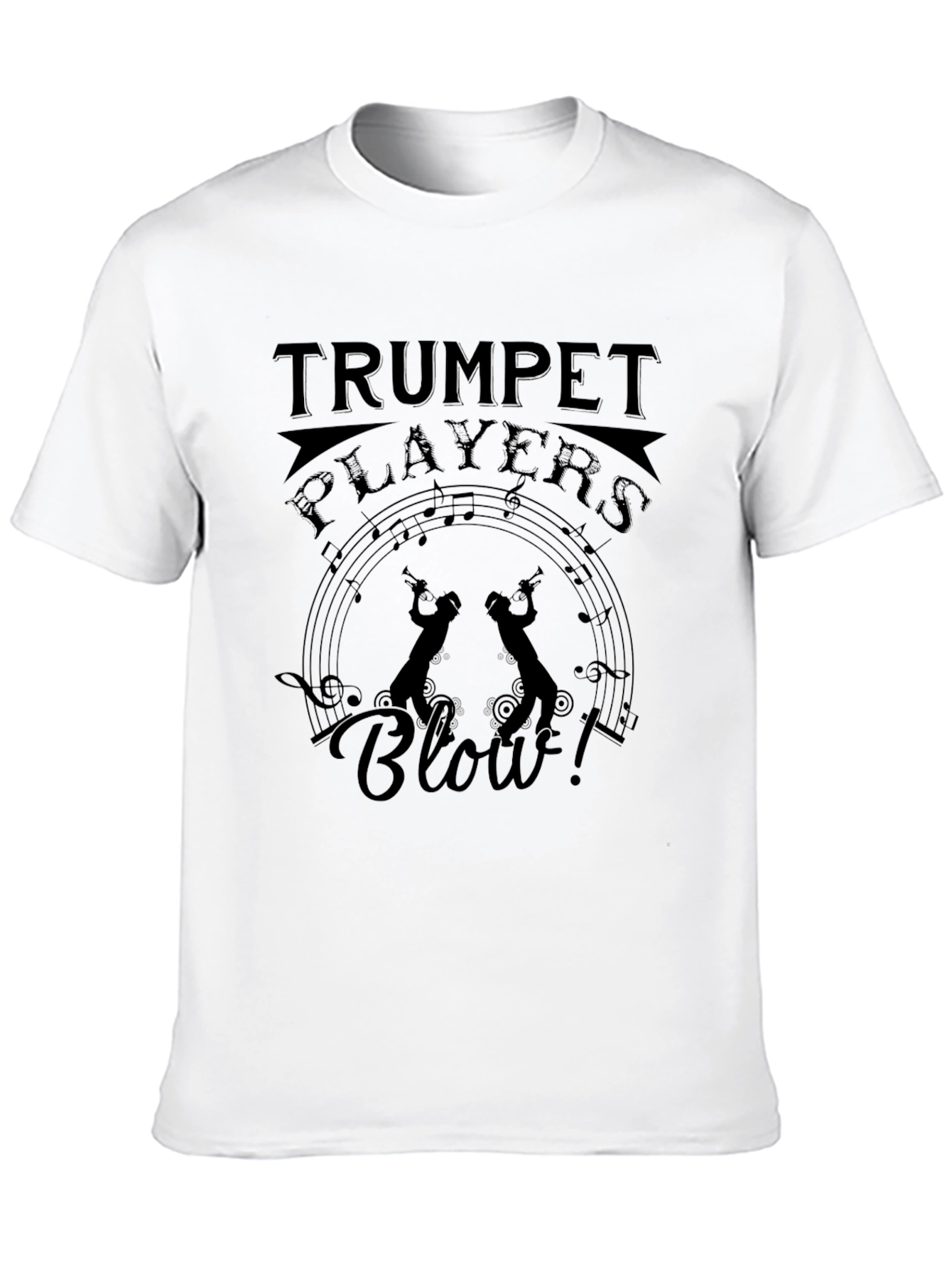 Trumpet Players Blow! Graphic Tee