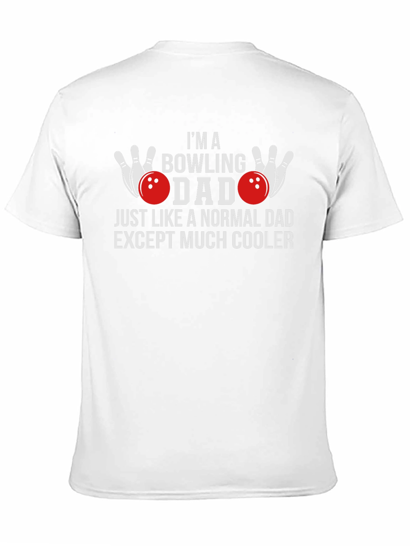 Bowling Dad T-Shirt - Cool Fathers Day Gift