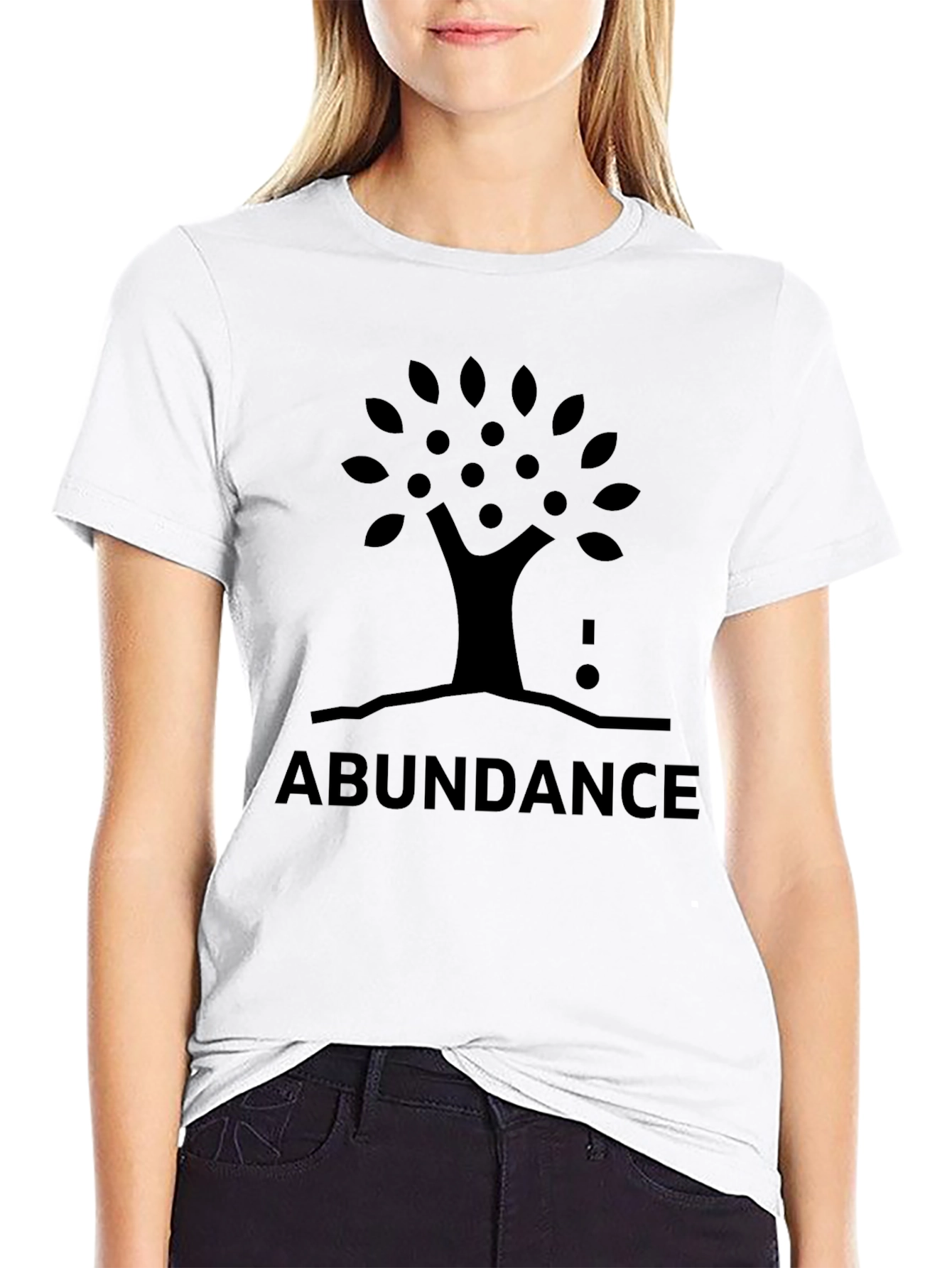 Abundance Tree Graphic T-Shirt