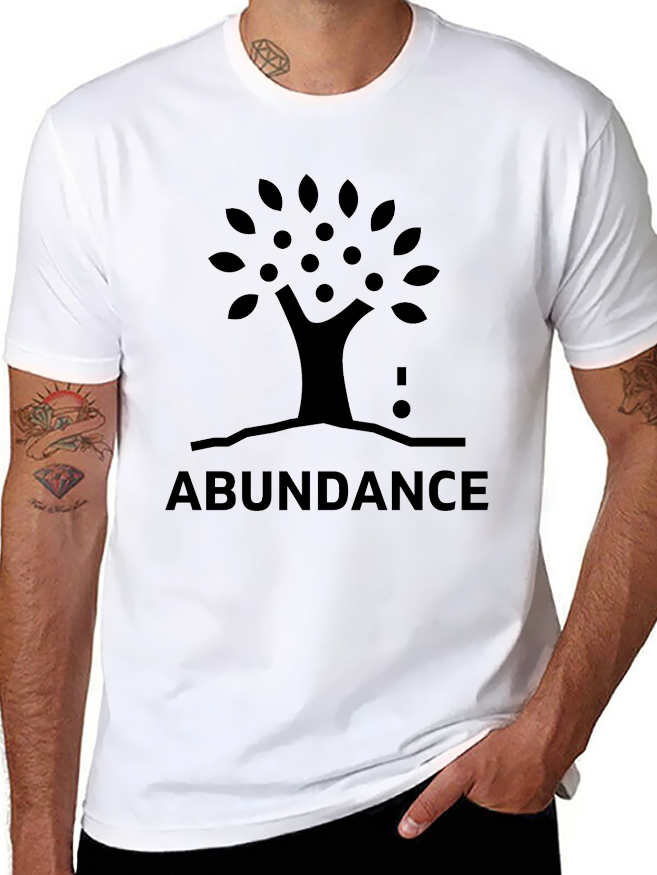 Abundance Tree Graphic T-Shirt