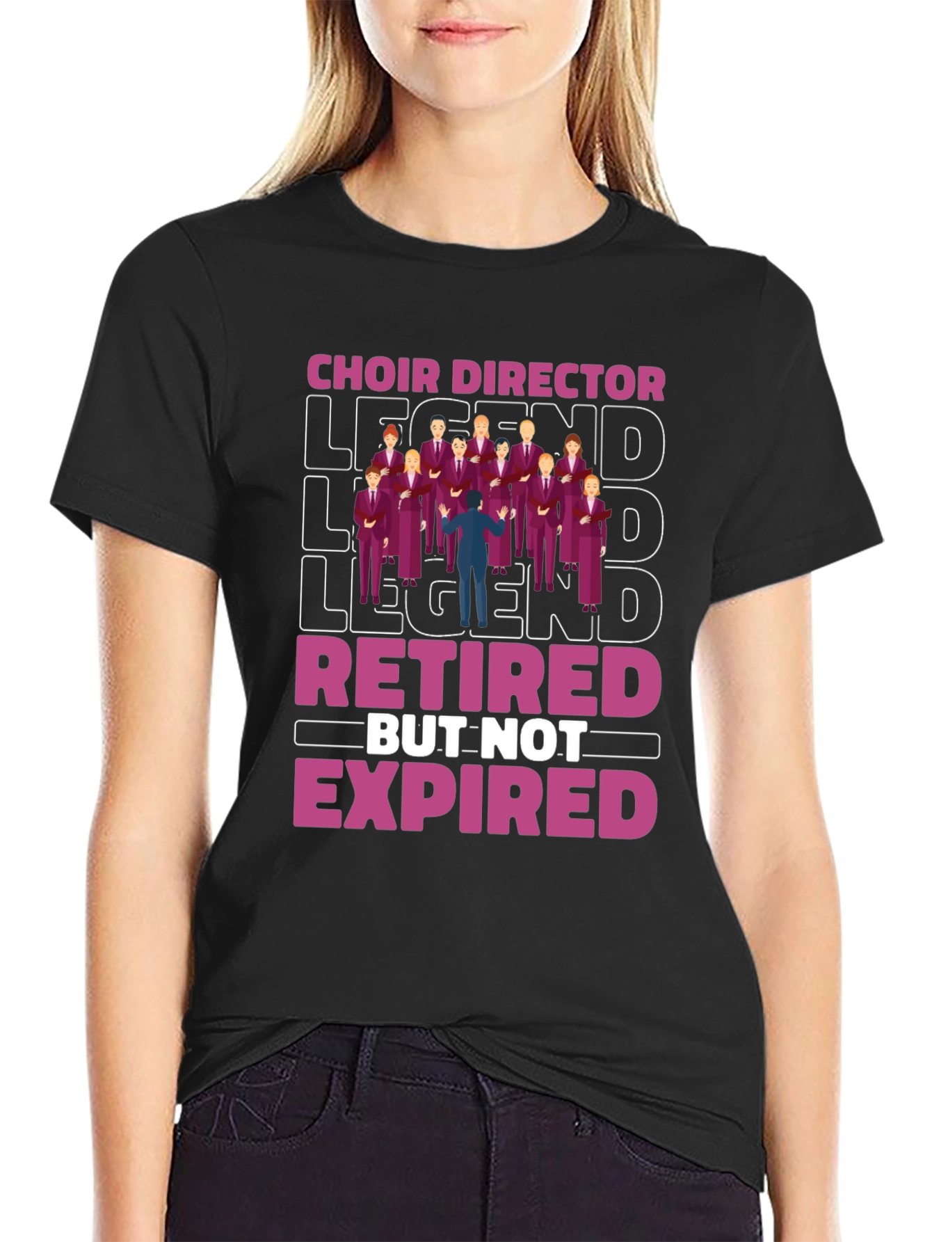 Choir Director Legend Retired T-Shirt