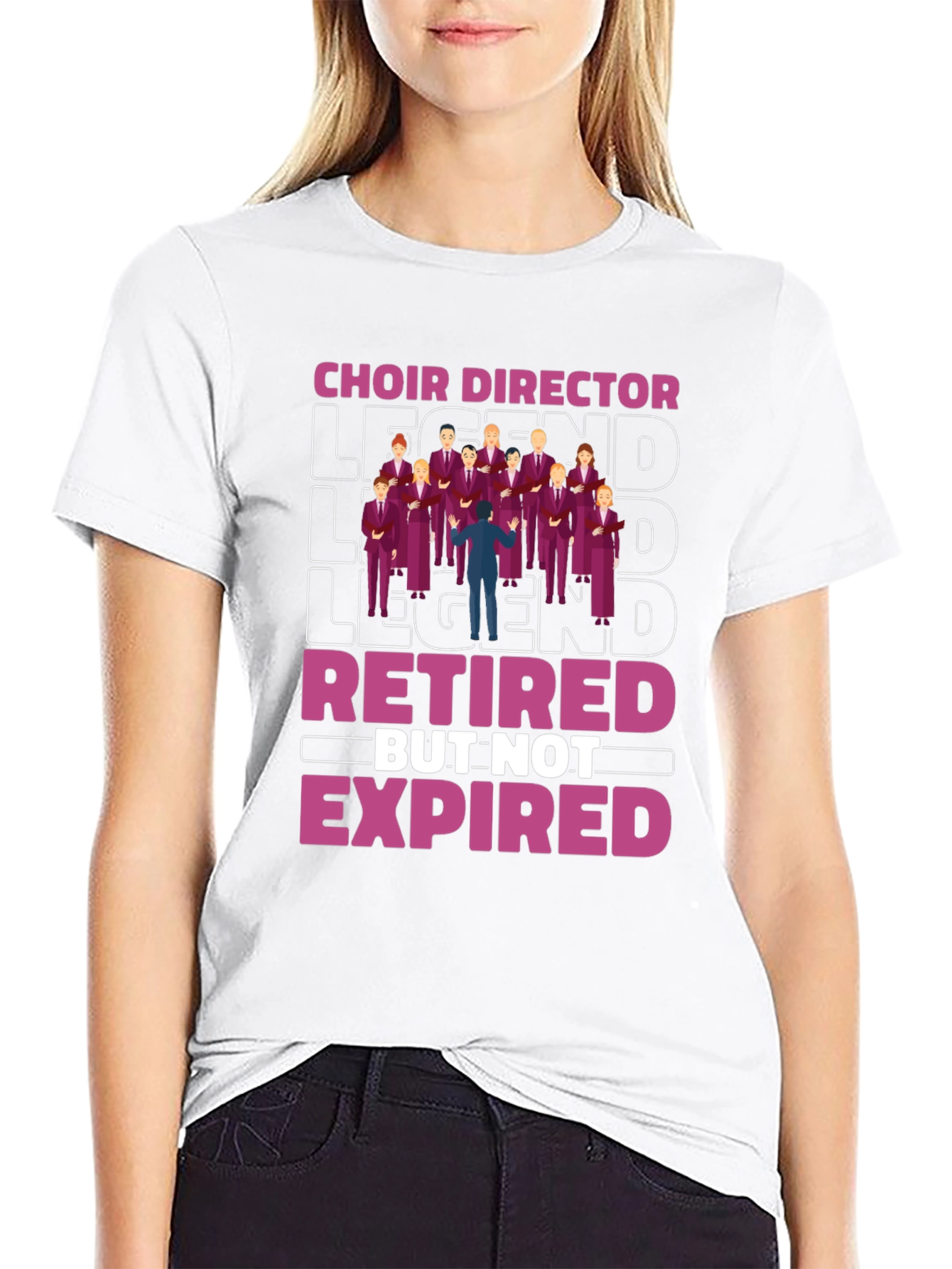 Choir Director Legend Retired T-Shirt