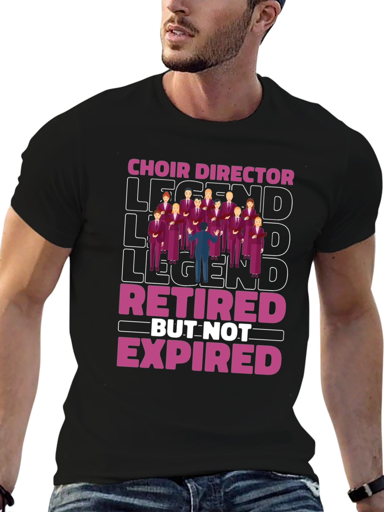 Choir Director Legend Retired T-Shirt