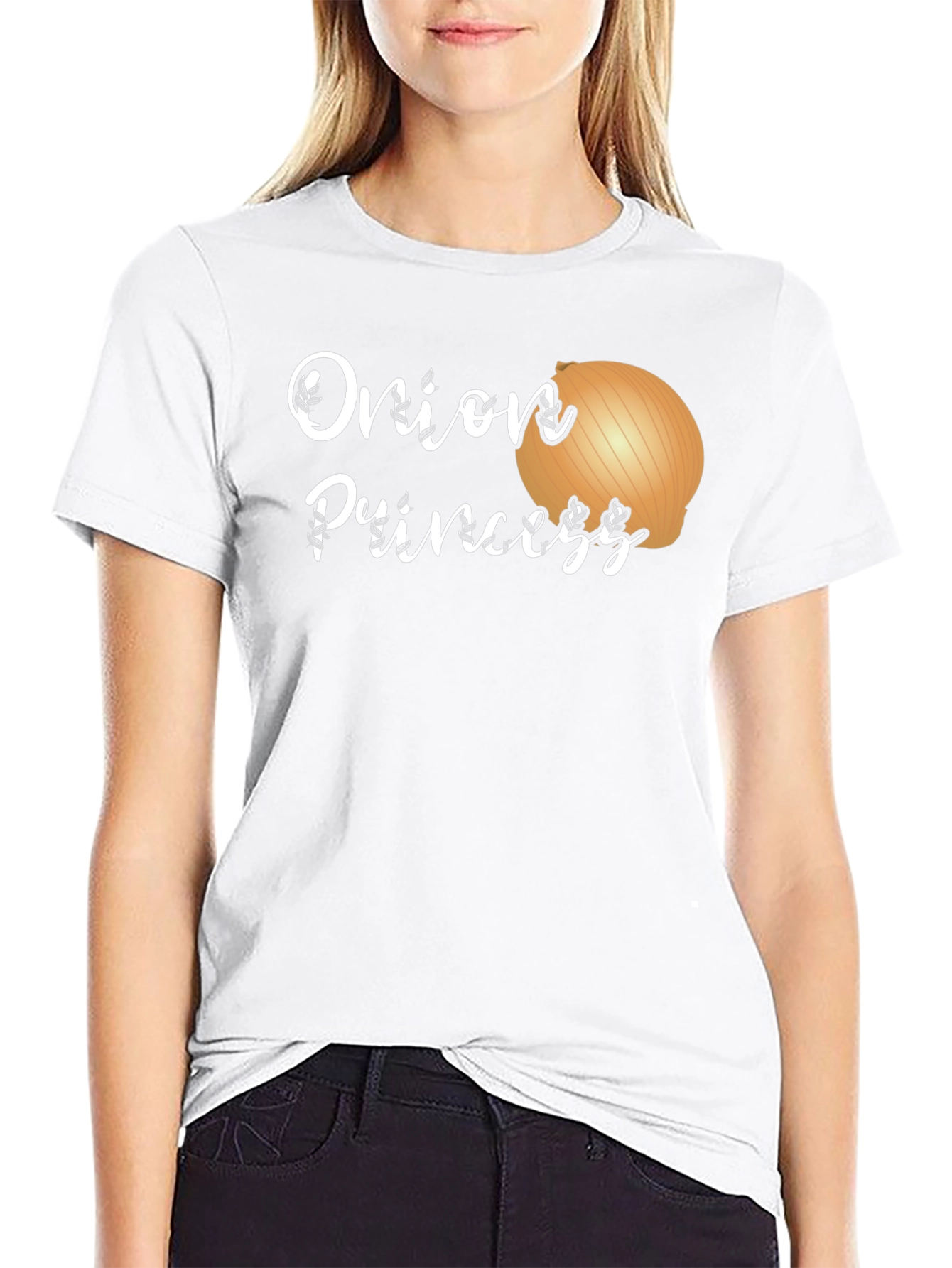 Onion Princess Graphic T-Shirt - Unique Novelty Tee