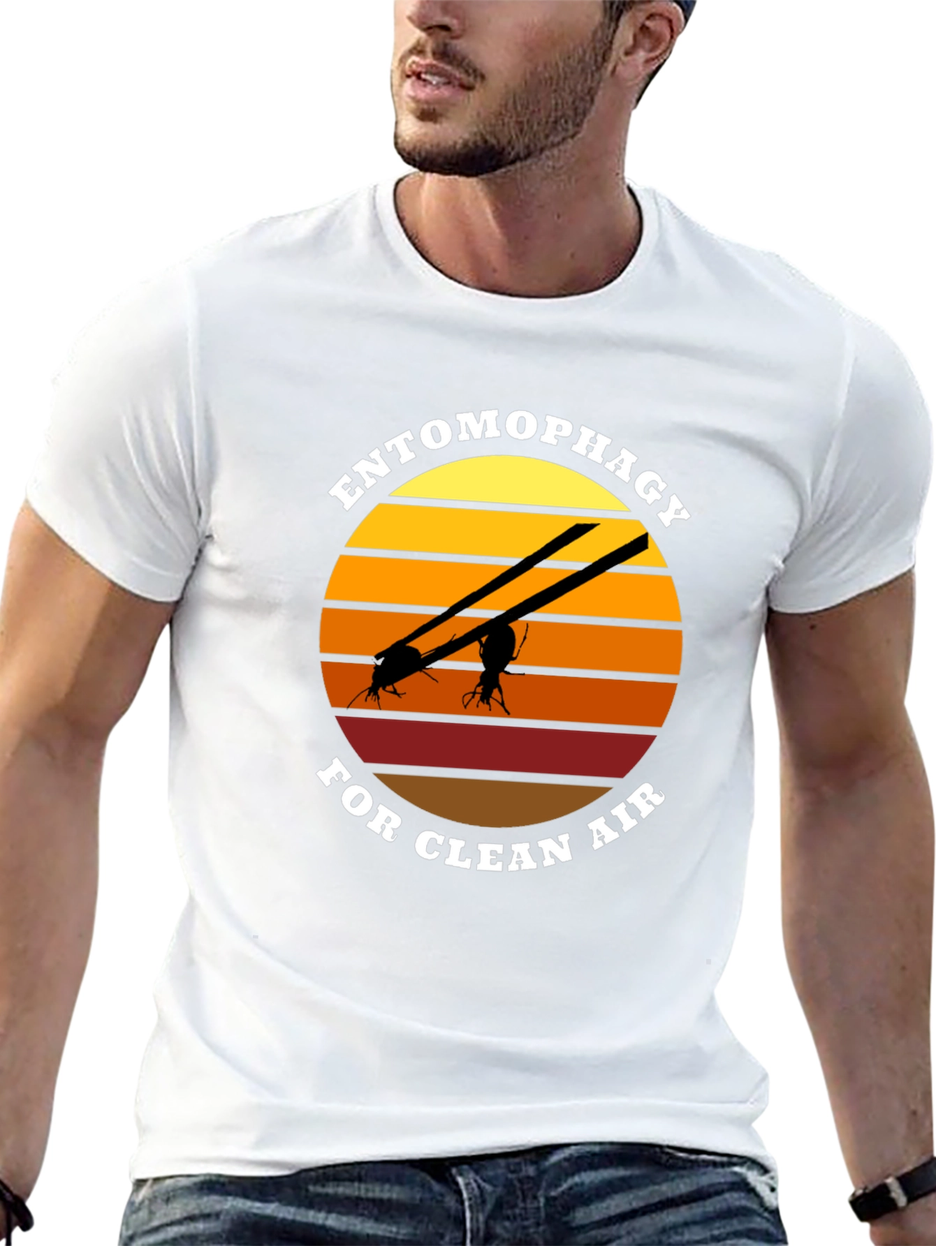 Entomophagy Clean Air T-Shirt: Novel Insect Tee