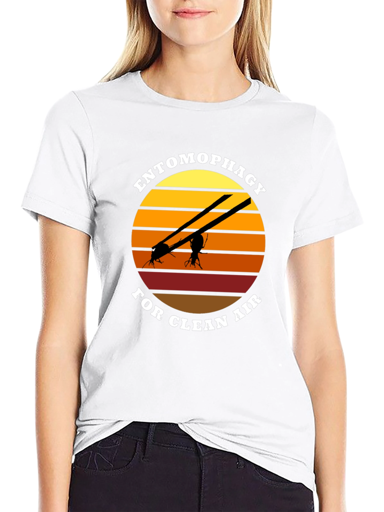 Entomophagy Clean Air T-Shirt: Novel Insect Tee
