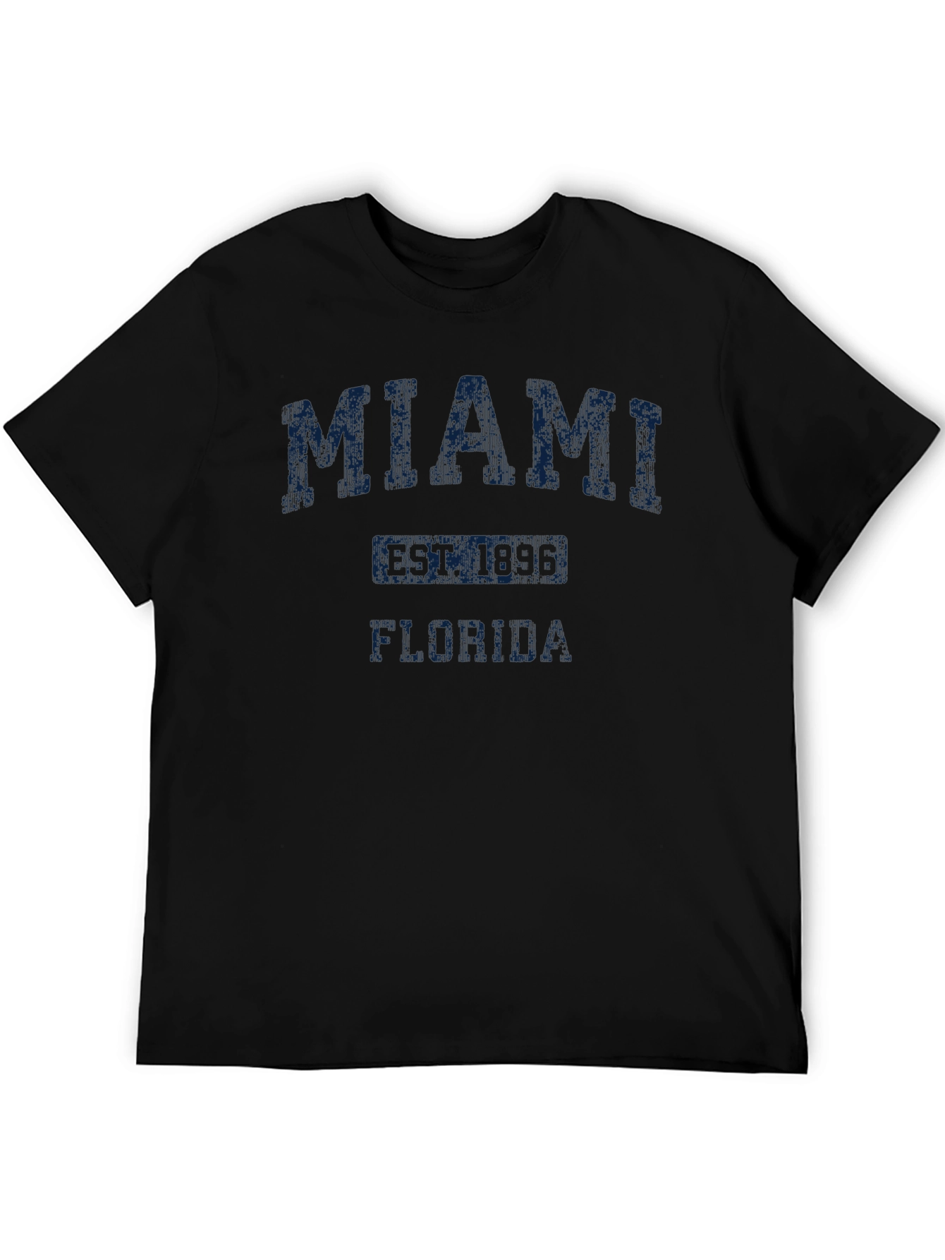 Miami Florida Black T-Shirt