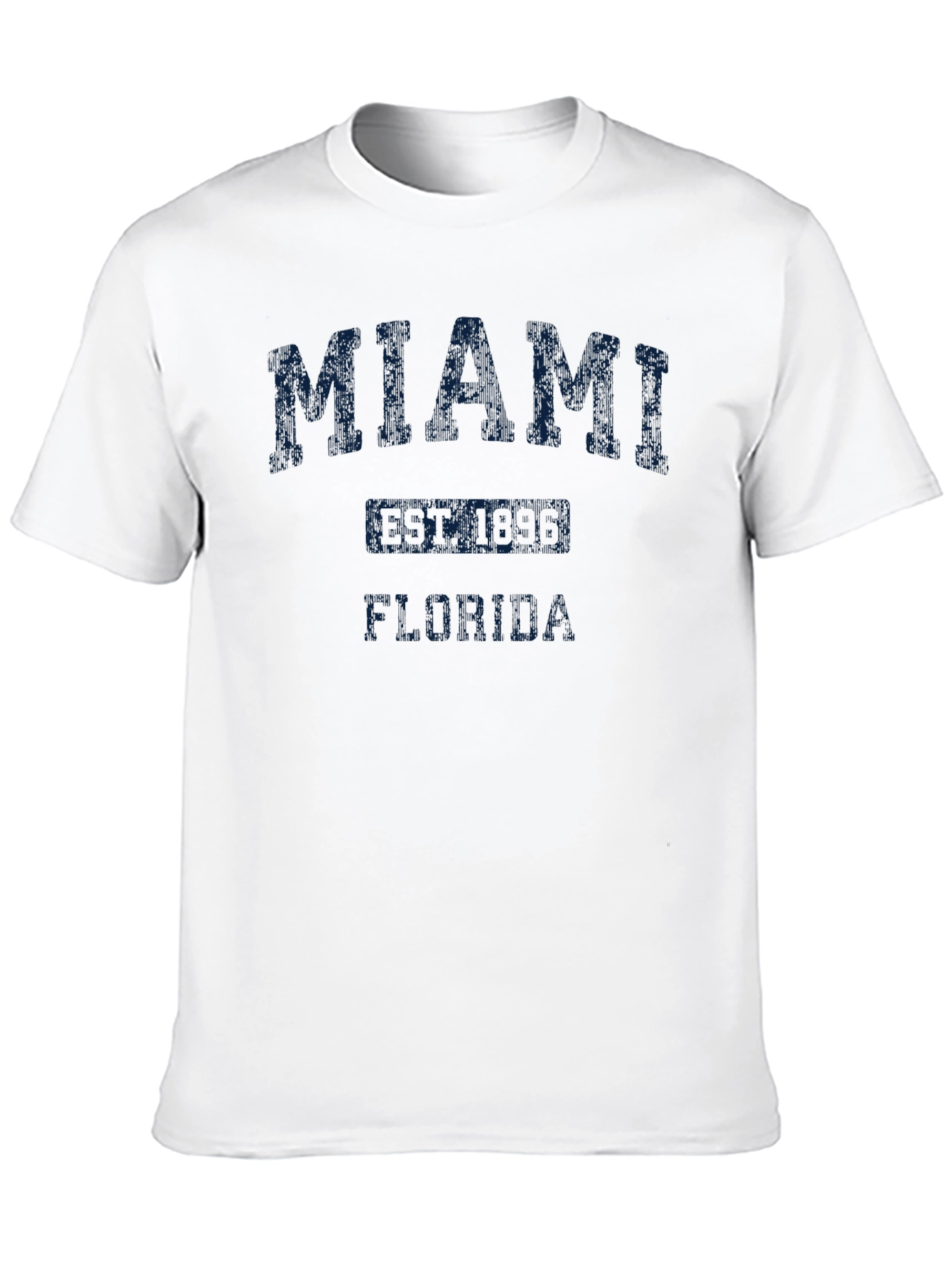 Miami Florida Black T-Shirt