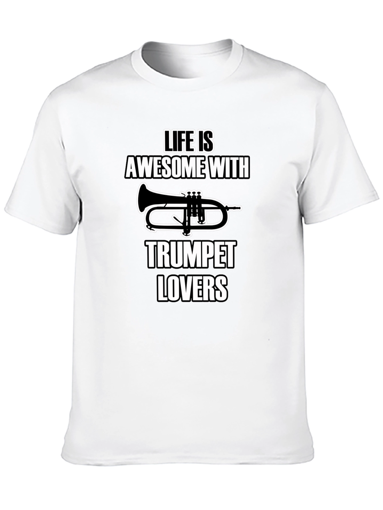 Awesome Trumpet Lovers Graphic Tee