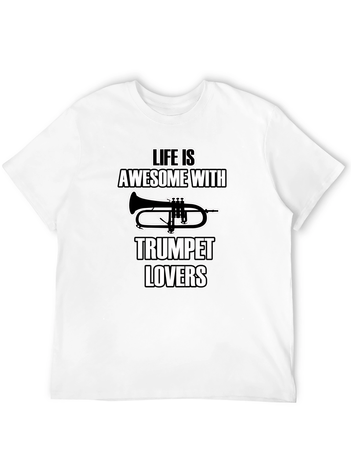 Awesome Trumpet Lovers Graphic Tee