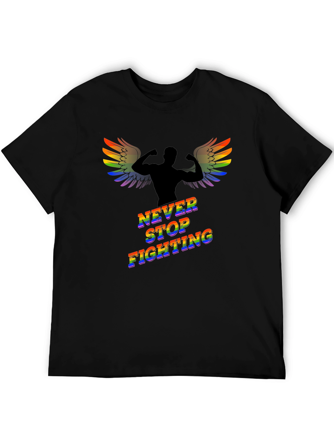 Never Stop Fighting Graphic Tee