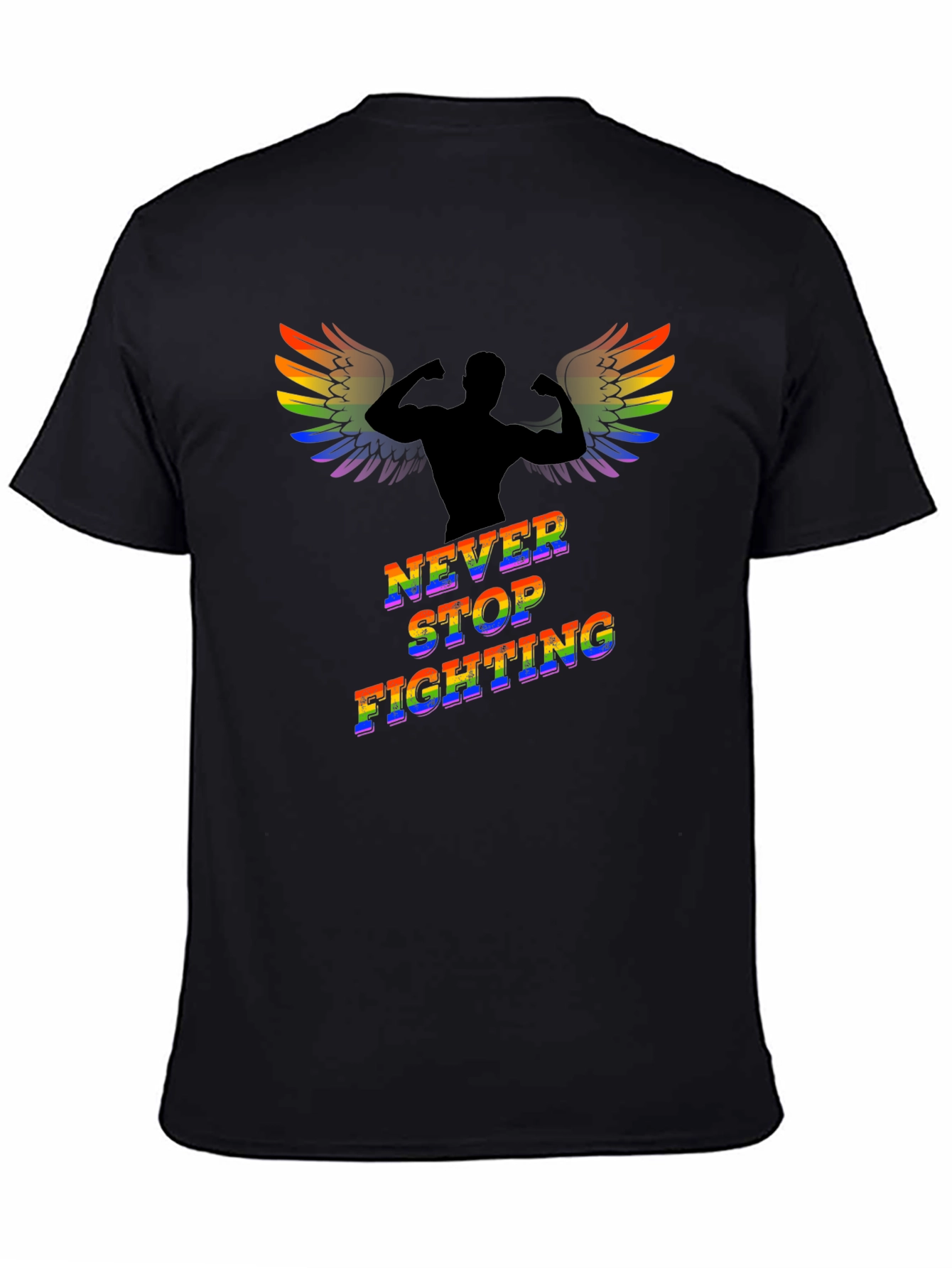 Never Stop Fighting Graphic Tee