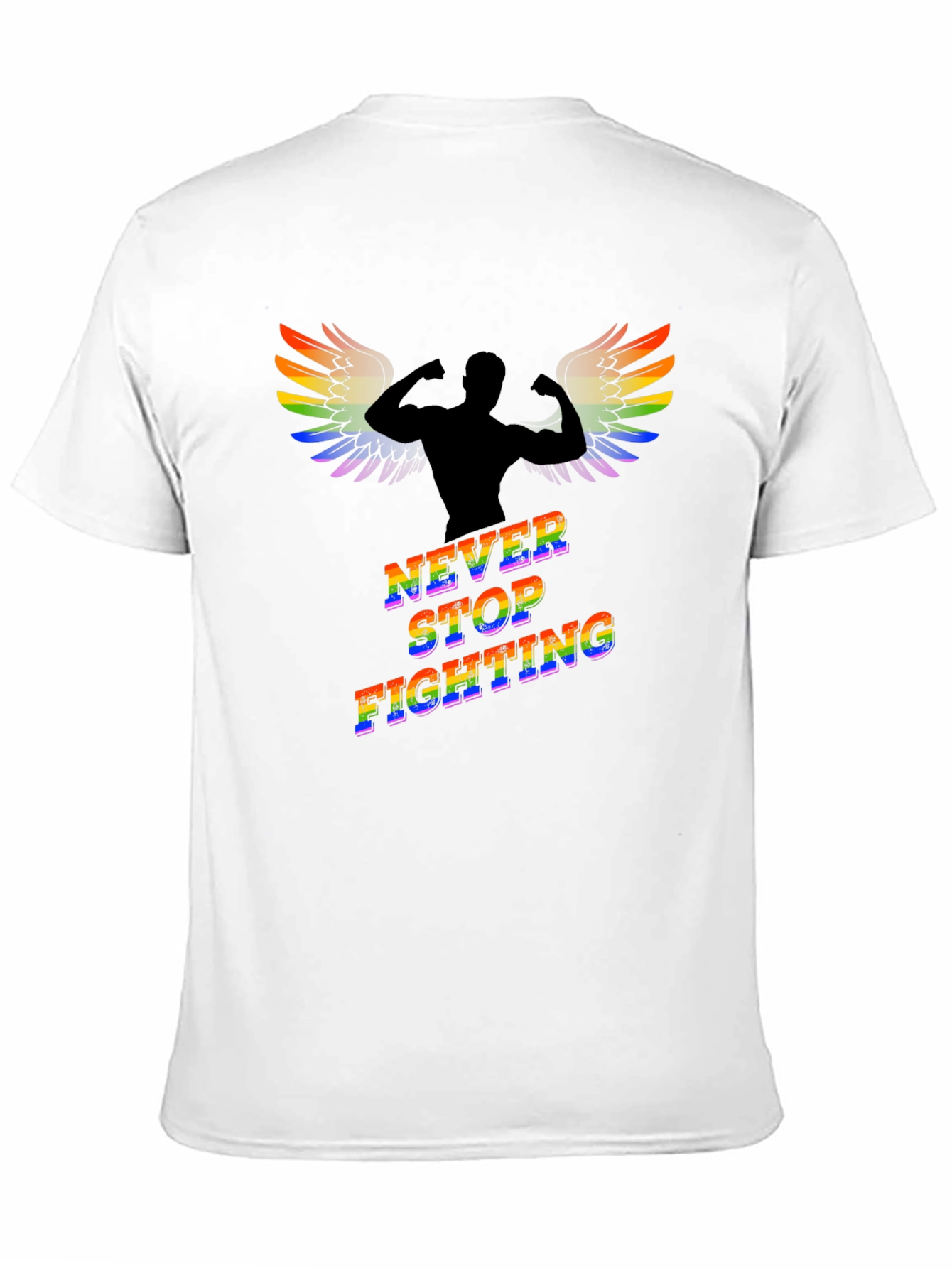 Never Stop Fighting Graphic Tee