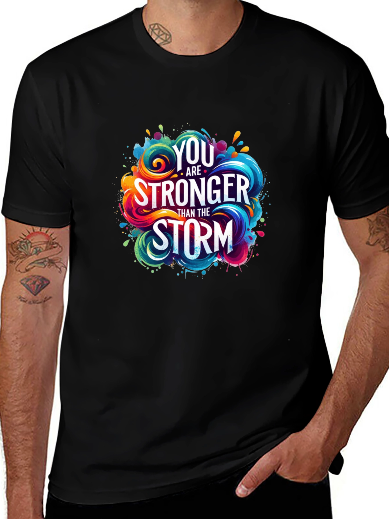 Stronger Than The Storm Graphic Tee