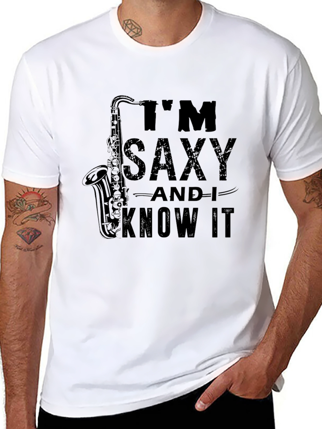 Im Saxy and I Know It T-Shirt
