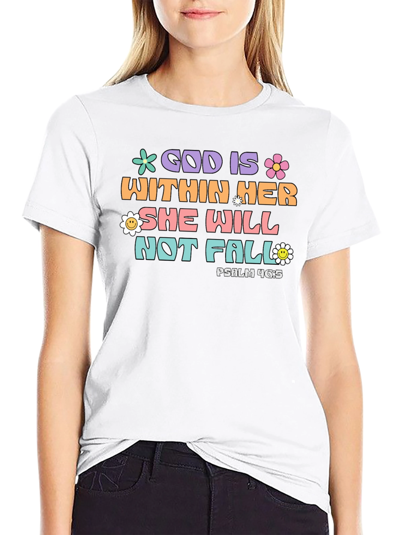 God Is Within Her Tee - Psalm 46:5