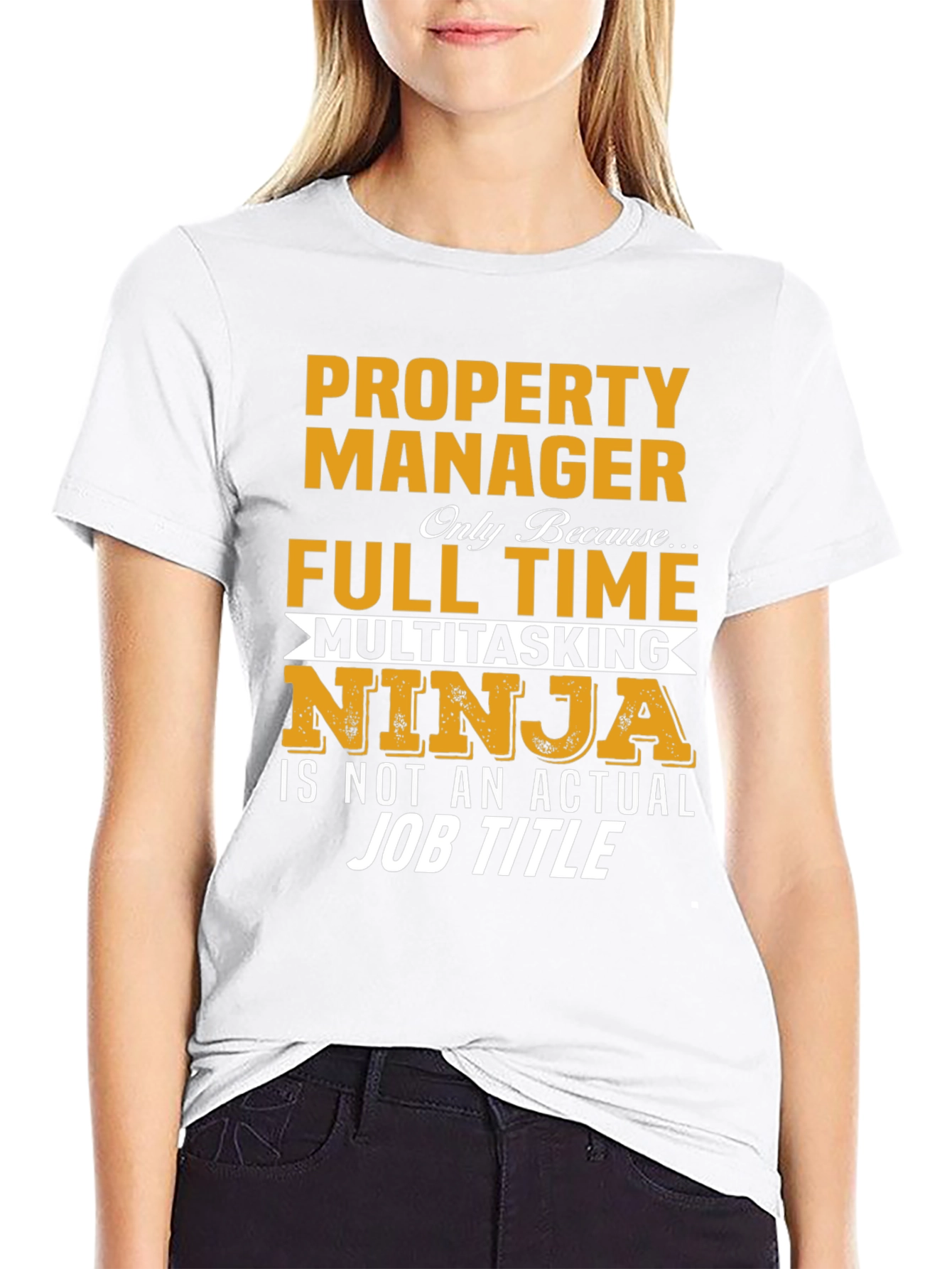 Property Manager Ninja T-Shirt - Full Time