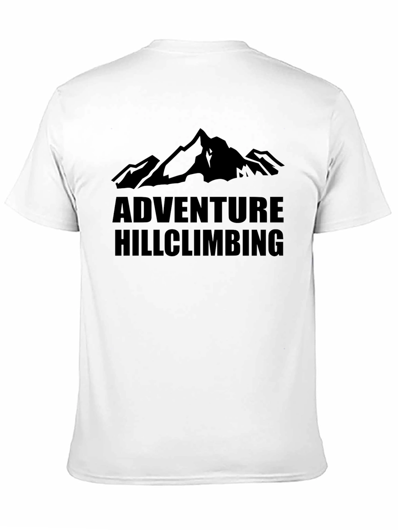Adventure Hillclimbing Graphic Tee - Black