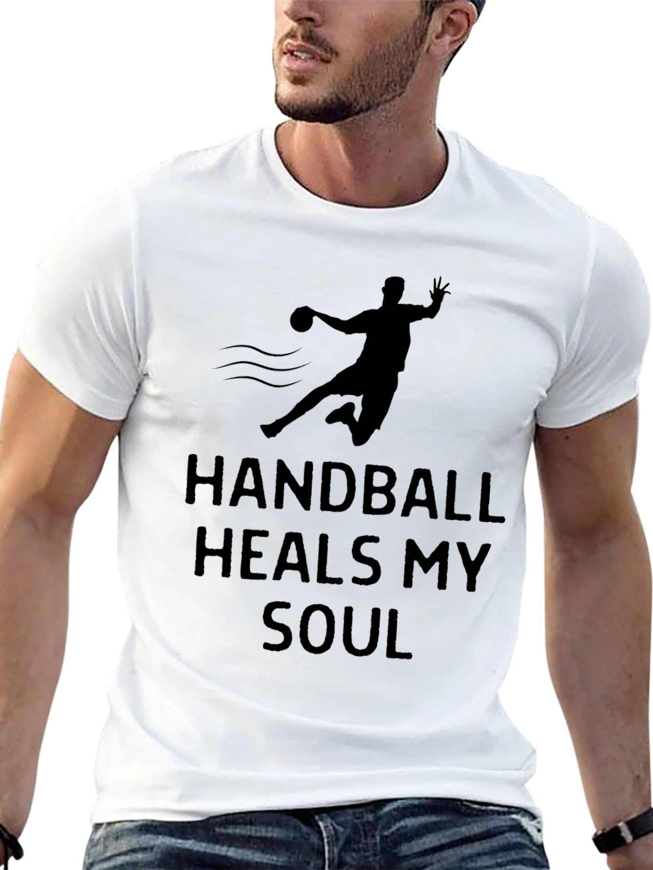Handball Heals My Soul - Graphic T-Shirt