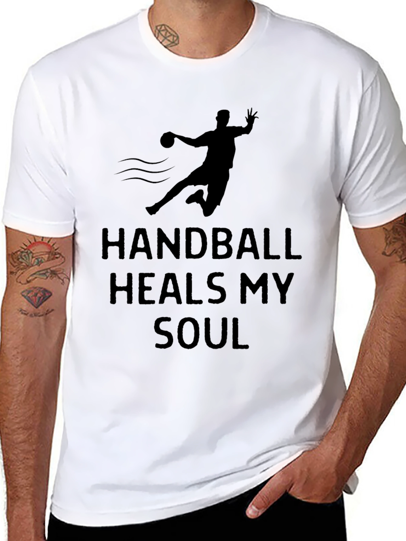 Handball Heals My Soul - Graphic T-Shirt