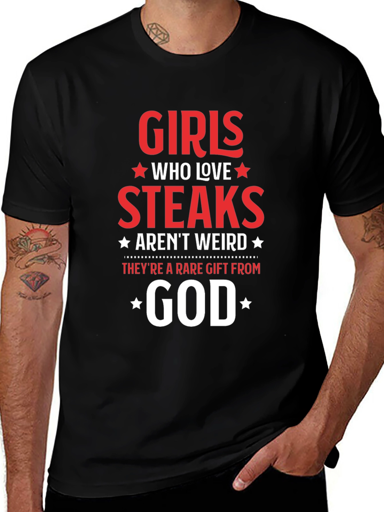 Girls Who Love Steaks T-Shirt