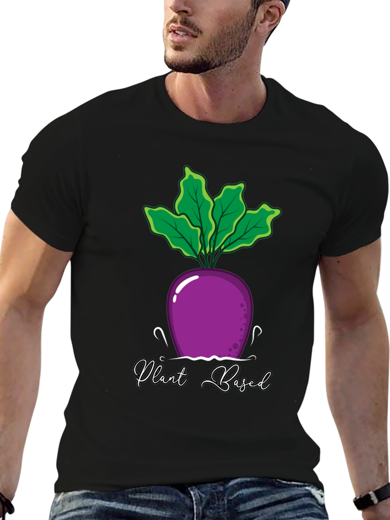 Plant Based Beet Graphic T-Shirt