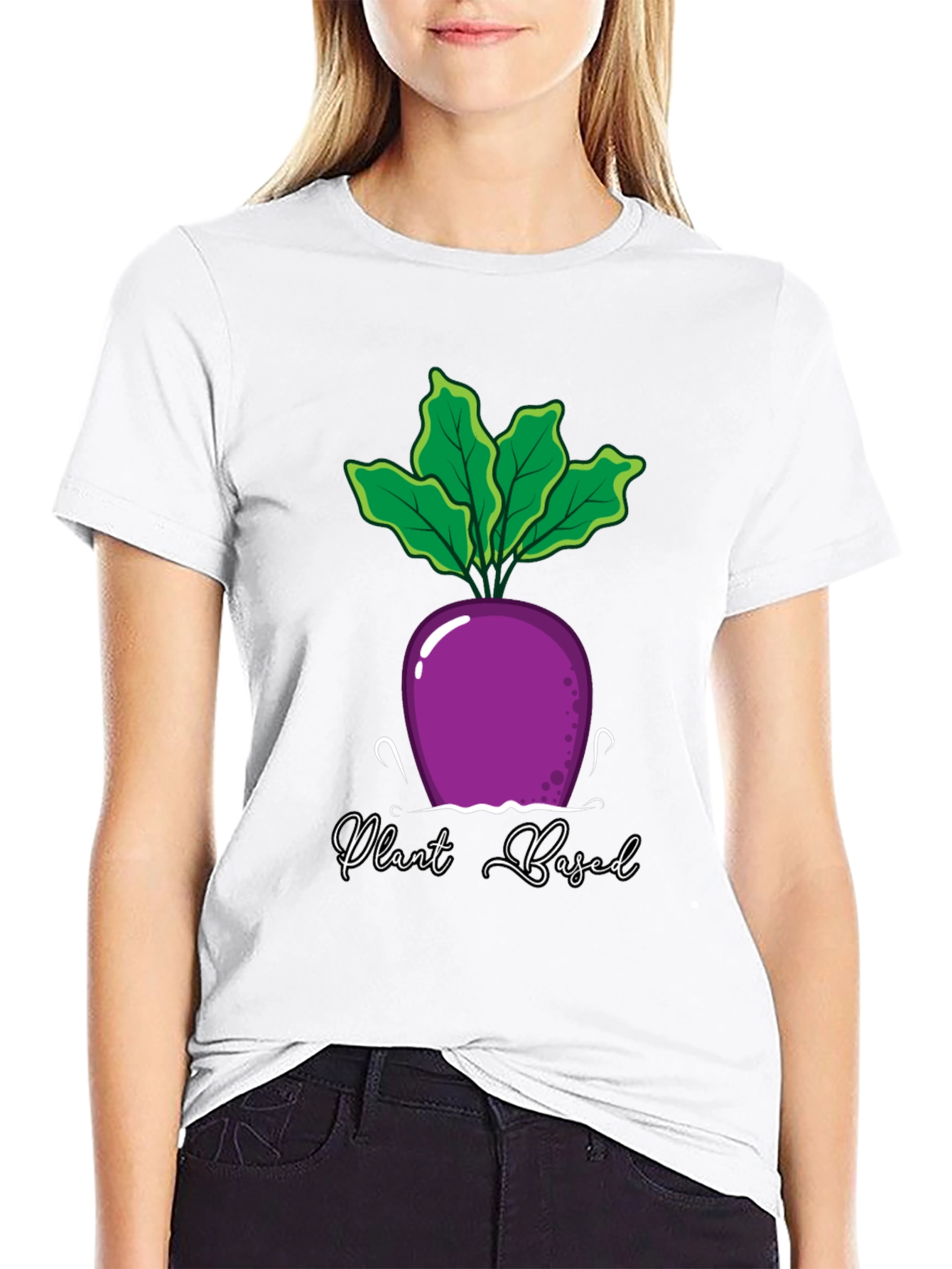 Plant Based Beet Graphic T-Shirt