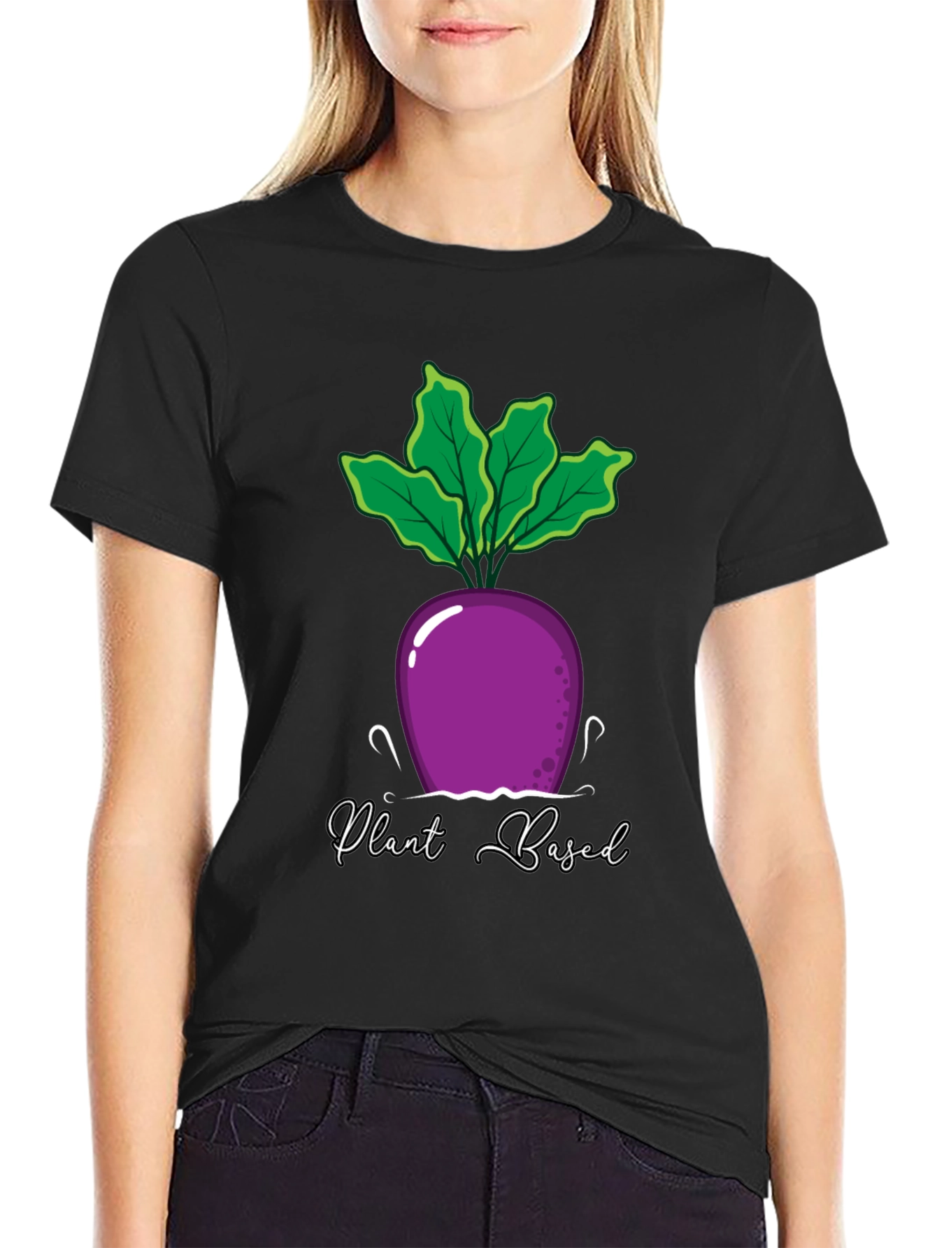 Plant Based Beet Graphic T-Shirt