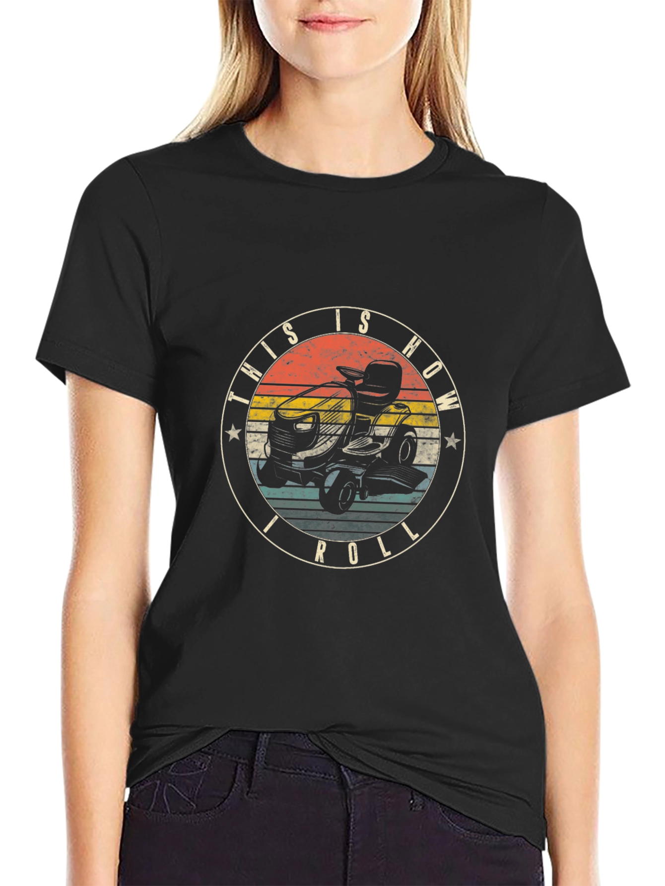 This is How I Roll Lawn Mower T-Shirt