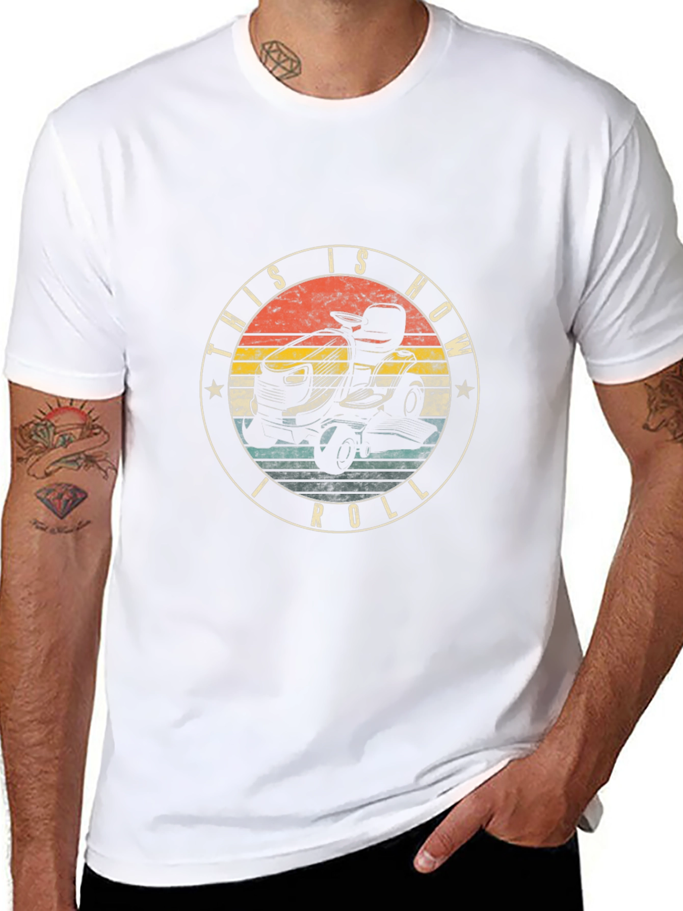 This is How I Roll Lawn Mower T-Shirt