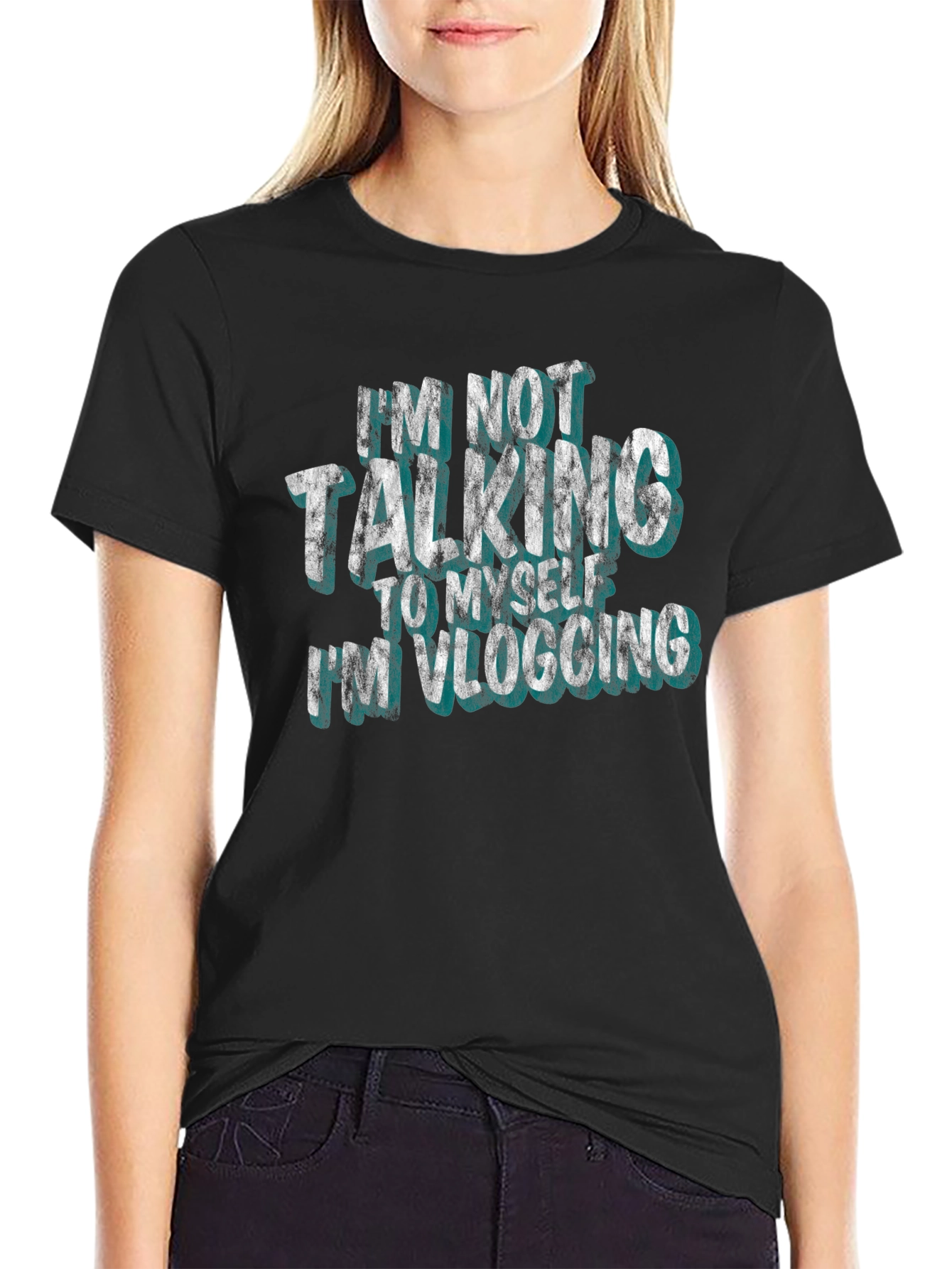 Vlogging T-Shirt - Im Not Talking to Myself
