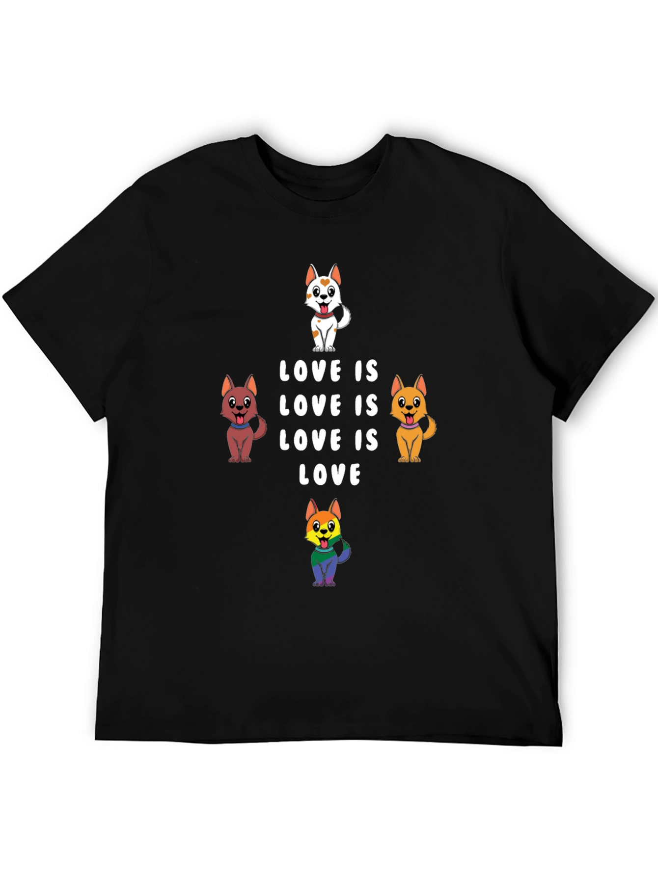 Love Is Love Dog T-Shirt