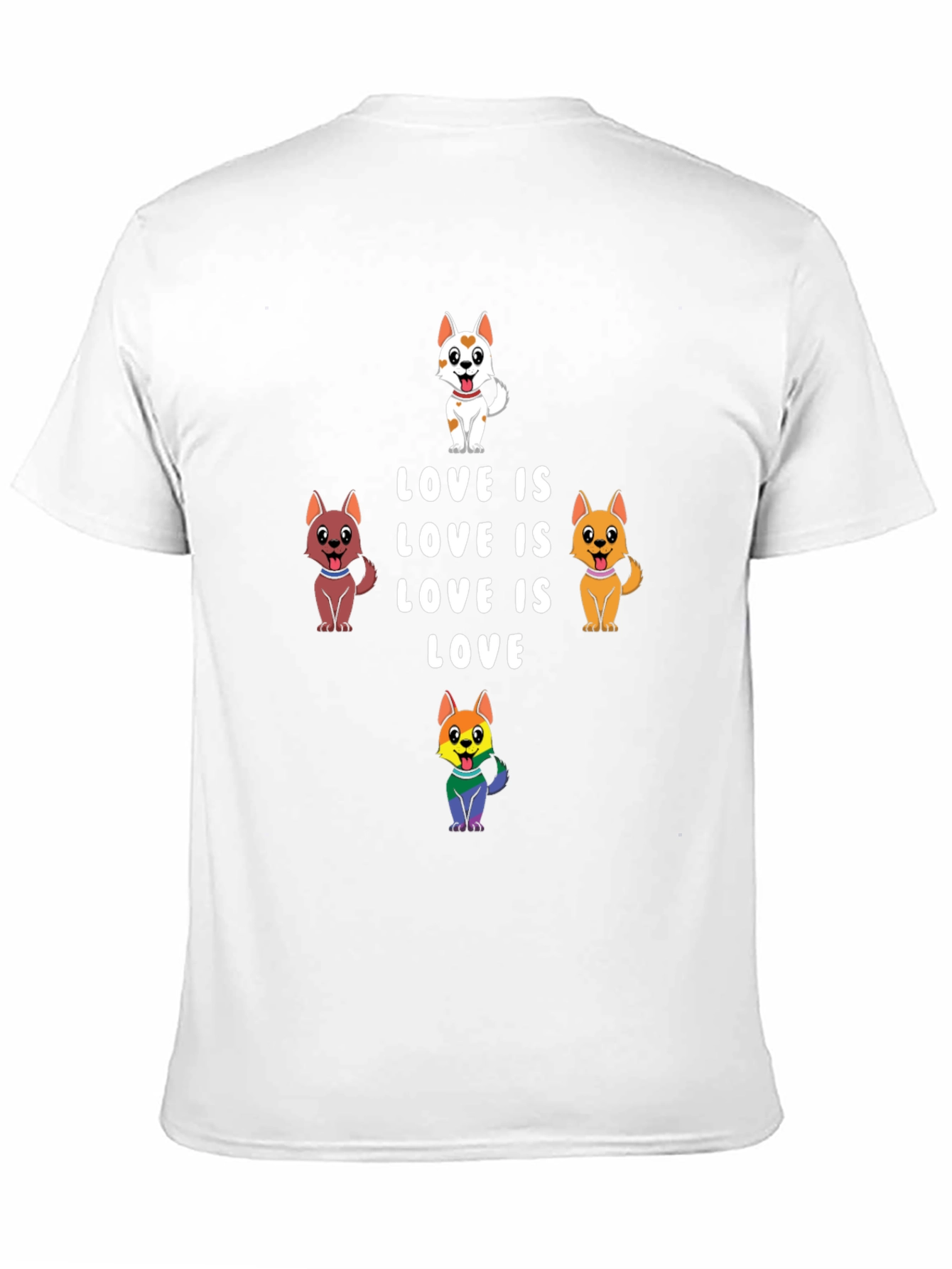 Love Is Love Dog T-Shirt