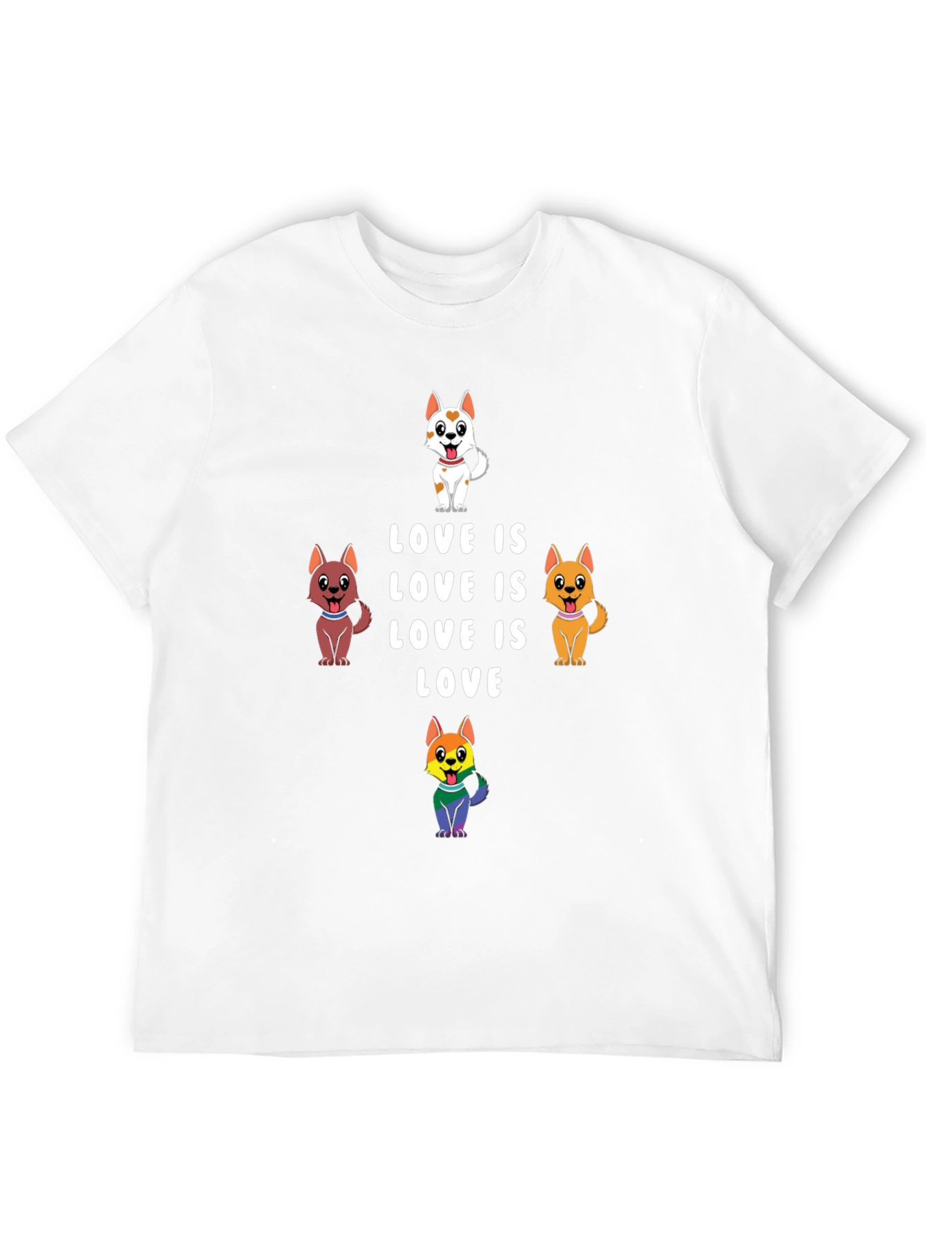 Love Is Love Dog T-Shirt
