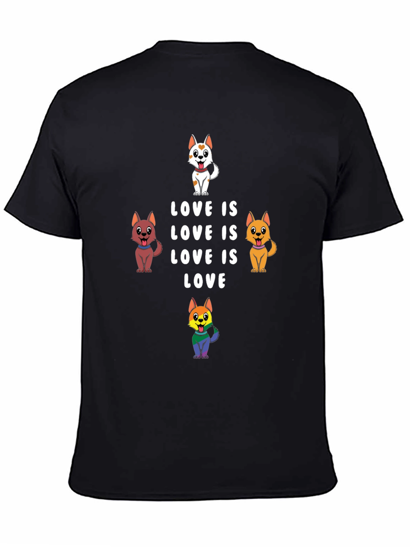 Love Is Love Dog T-Shirt