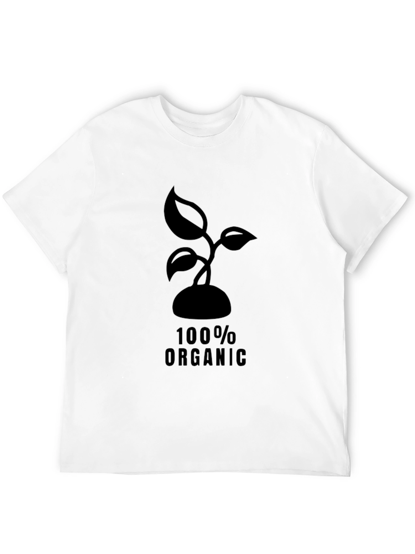 Organic Sprout Black T-Shirt