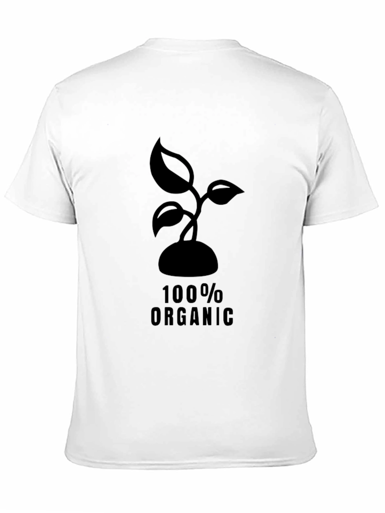 Organic Sprout Black T-Shirt