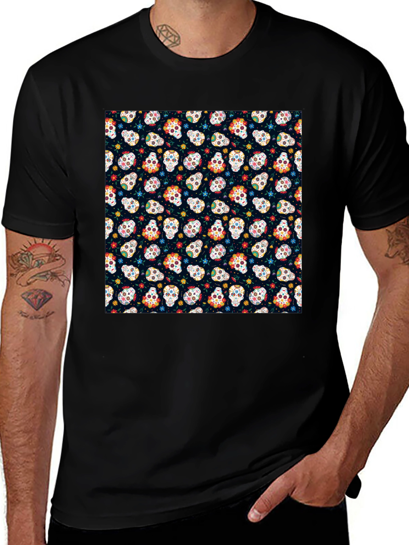 Sugar Skull T-Shirt - Day of the Dead
