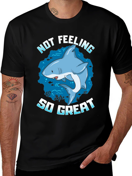 Not Feeling So Great Shark Graphic Tee