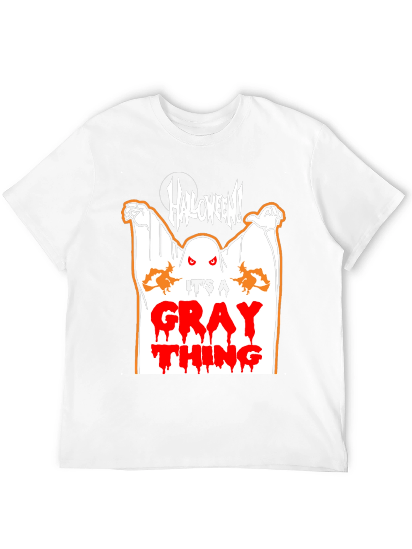 Halloween Ghost Graphic T-Shirt