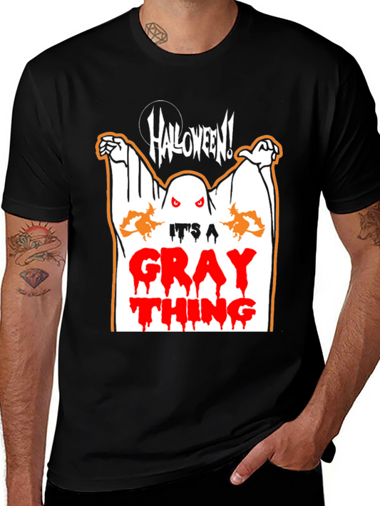 Halloween Ghost Graphic T-Shirt