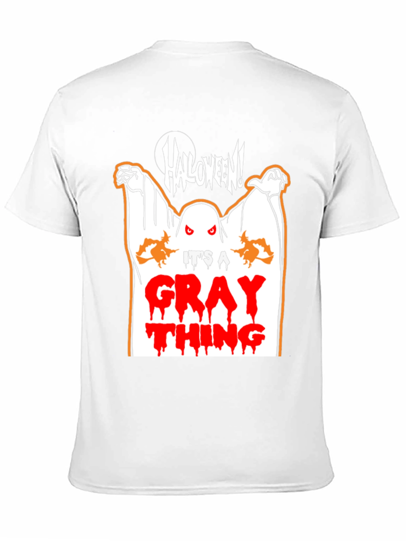 Halloween Ghost Graphic T-Shirt