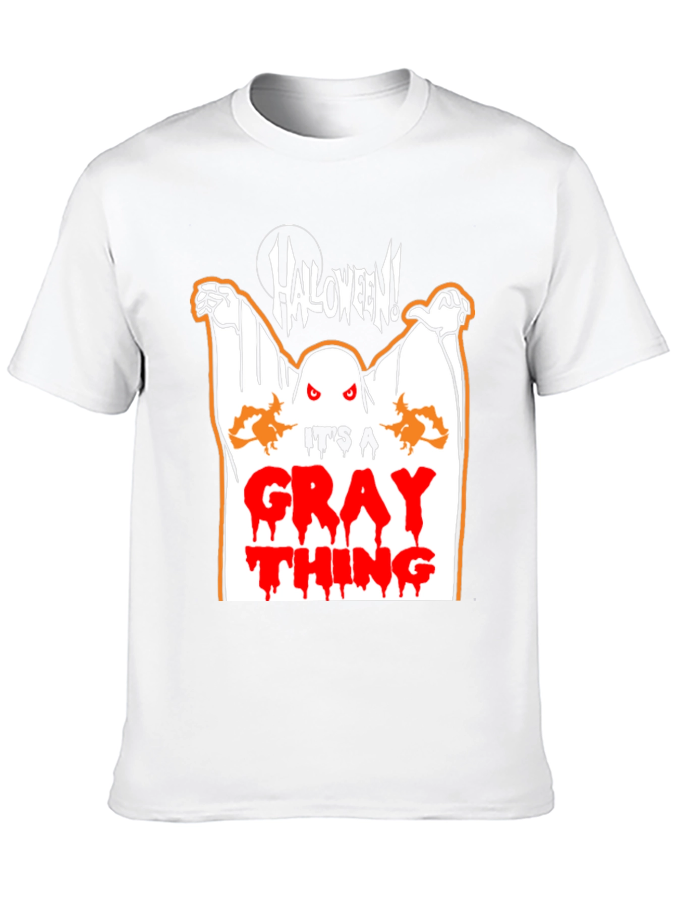 Halloween Ghost Graphic T-Shirt