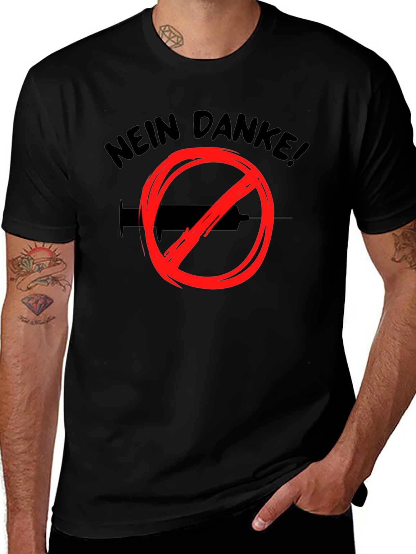 Nein Danke! Anti-Vaccine T-Shirt