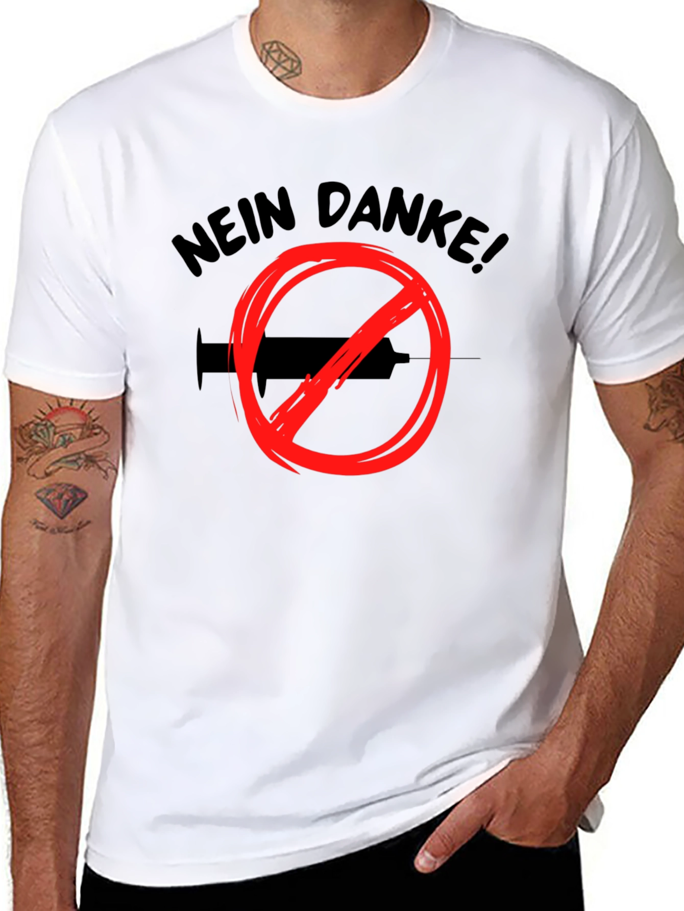 Nein Danke! Anti-Vaccine T-Shirt