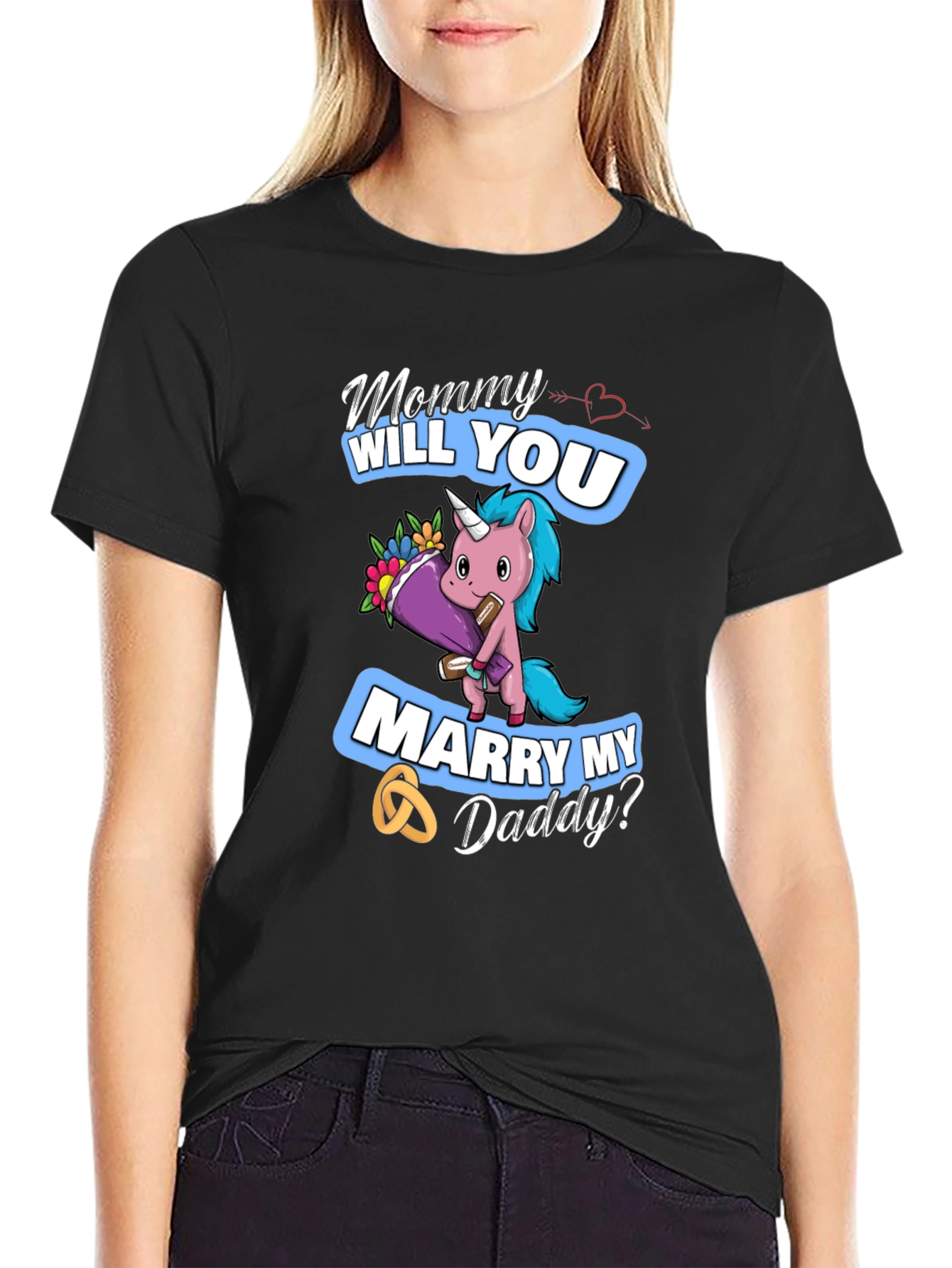 Mommy Will You Marry My Daddy T-Shirt