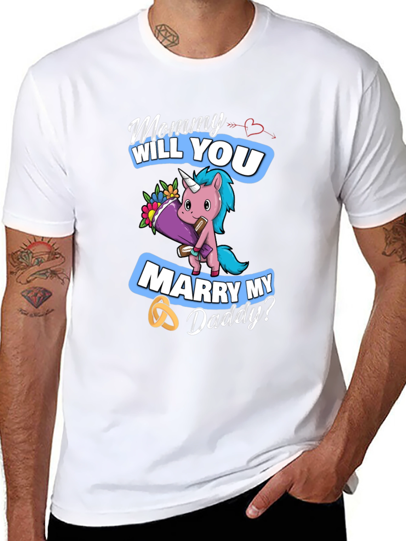 Mommy Will You Marry My Daddy T-Shirt